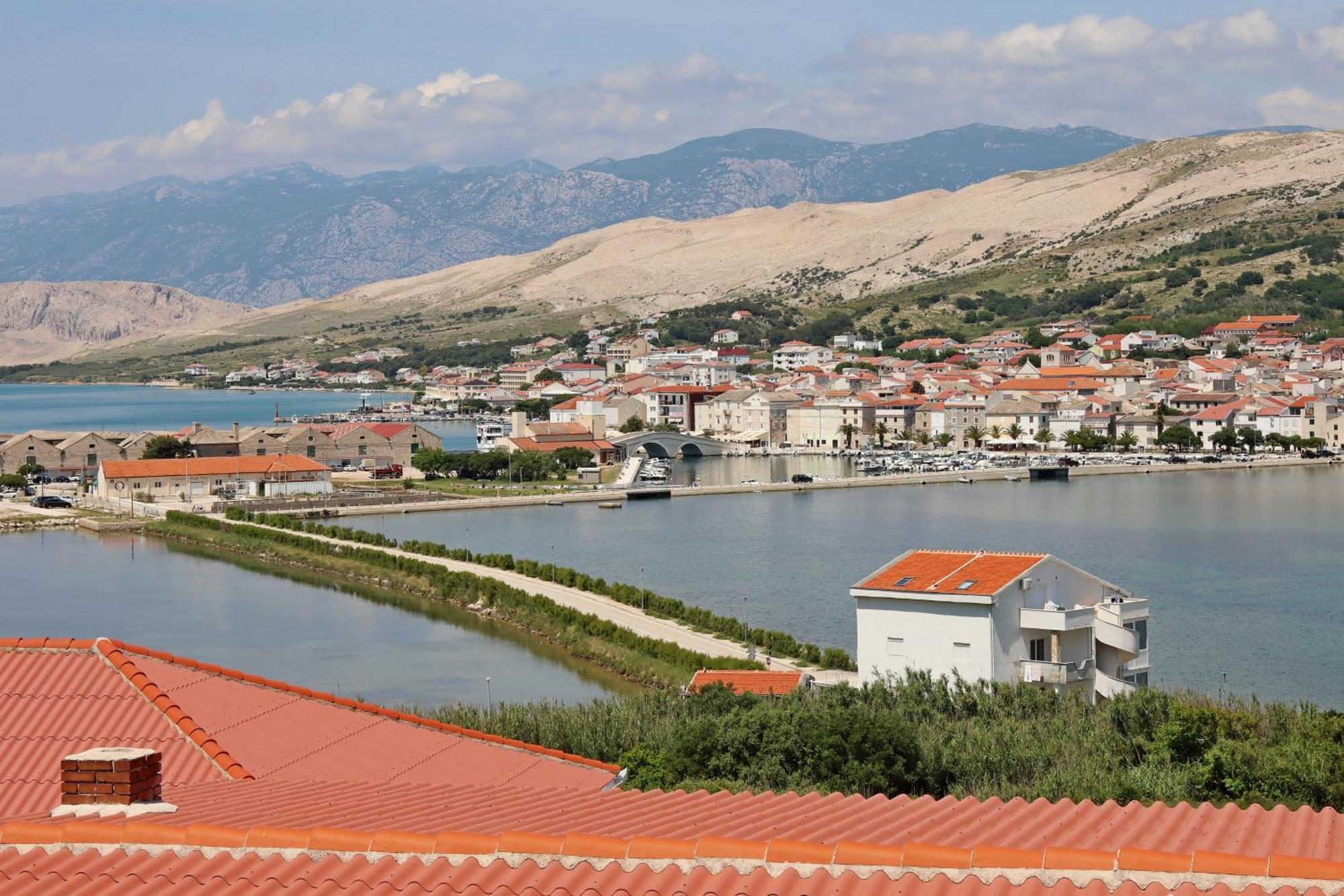 Seaside Apartments With A Swimming Pool Pag - 6412 Pag Town Exteriör bild